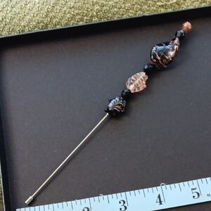 Vintage Beaded Hat Pin